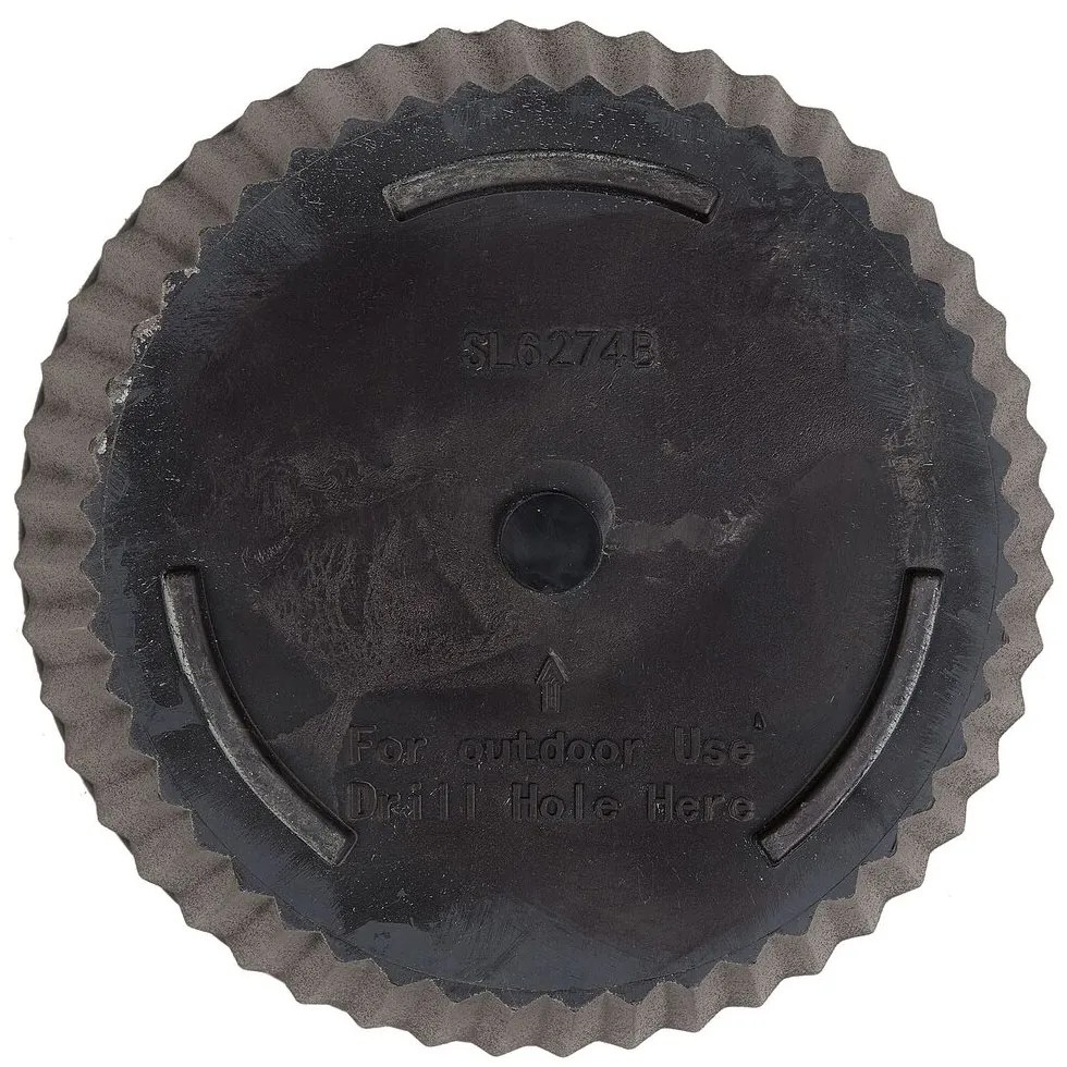 Ghiveci PREVELLY 39x44x44 cm (sticlă laminat) (gri). 1018958