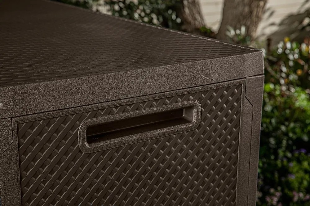 Box de depozitare EMILY 270 L, maro.