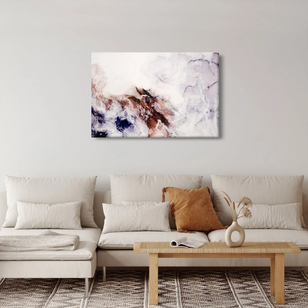 Tablou - Marmură violet N⁰1 (90x60 cm)