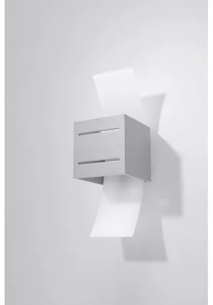 Aplică perete LORETO 1xG9/40W/230V gri