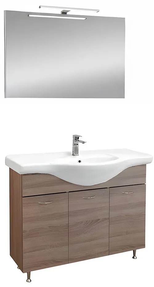 Mobilier complet de baie Ruben Prime 105 Rauna elm