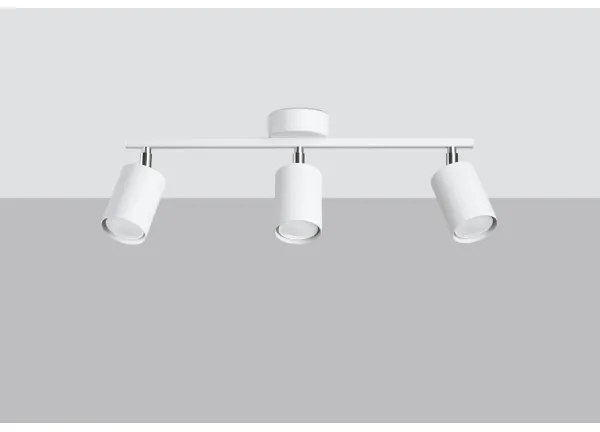 Spot de perete LEMMI 3xGU10/40W/230V alb Sollux SL.1125