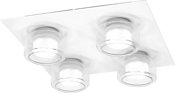 Osram - Plafonieră LED pentru baie ORBIS FLAME 4xLED/5,5W/230V IP44 alb