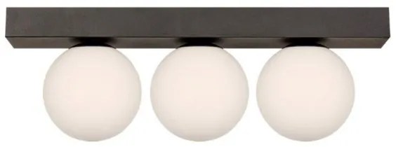 Plafonieră Zuma Line 1204 SPHERE 3xG9/8W/230V 46,5 cm negru
