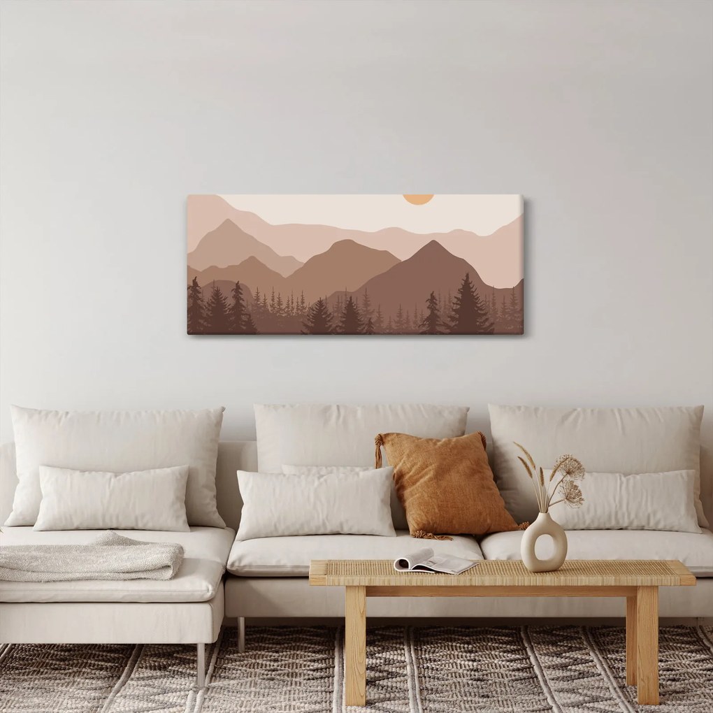 Tablou - Munții Maro N⁰1 (120x50 cm)