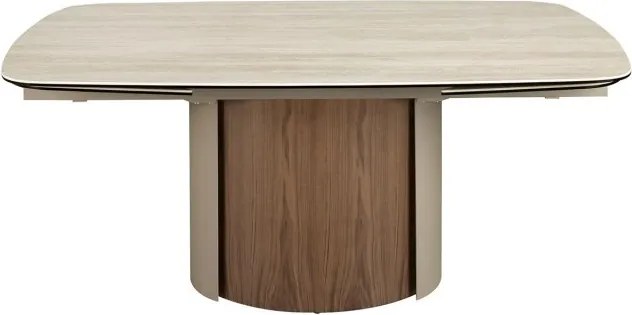 Masa extensibila cu blat din marmura portelanata 1162