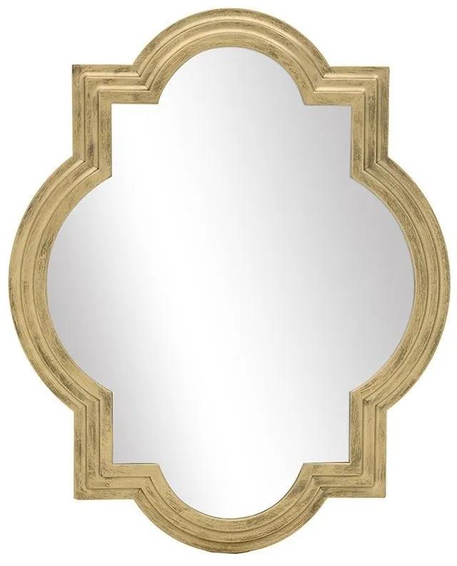 Oglinda Marvelous auriu antichizat 65 cm x 5 cm x 80 cm
