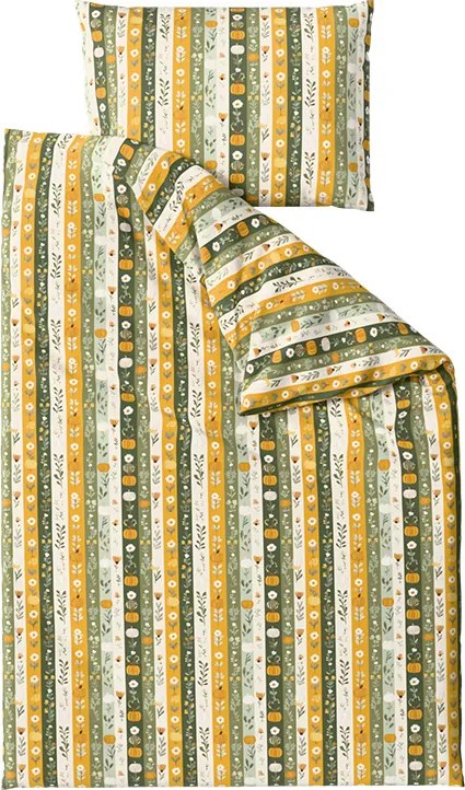 Lenjerie de pat din policoton HARVIA cu model Dimensiune lenjerie de pat: 70 x 90 cm | 140 x 220 cm