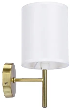 Aplică perete YAN 1xE14/40W/230V auriu