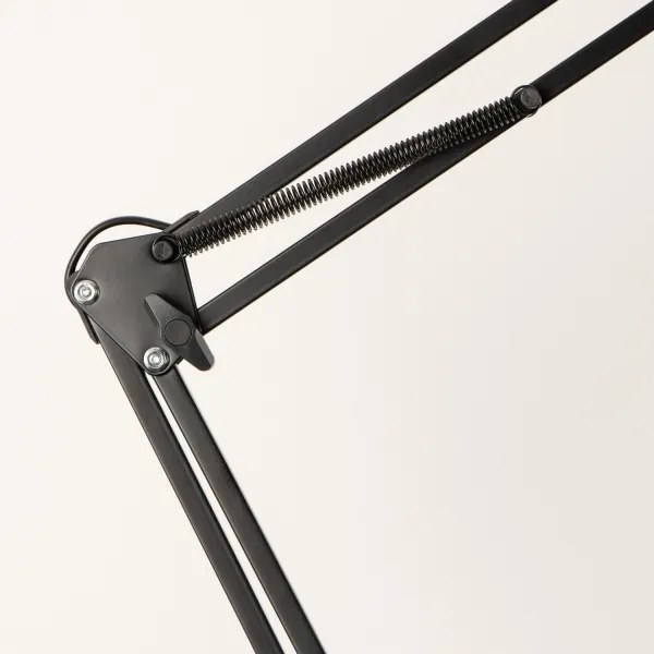 Brilagi - Lampă de podea flexibilă TASKER 1xE27/60W/230V, 184 cm, neagră