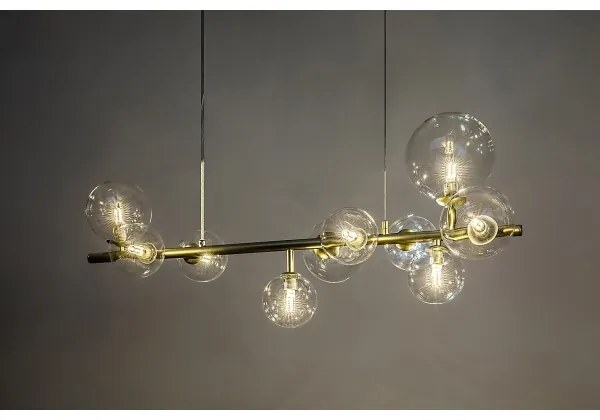 Lustră pe cablu Rabalux 72298 ASLOV 10xG9/28W/230V