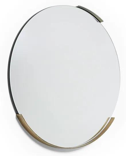 Oglinda rotunda din fier 51 cm Zigza La Forma
