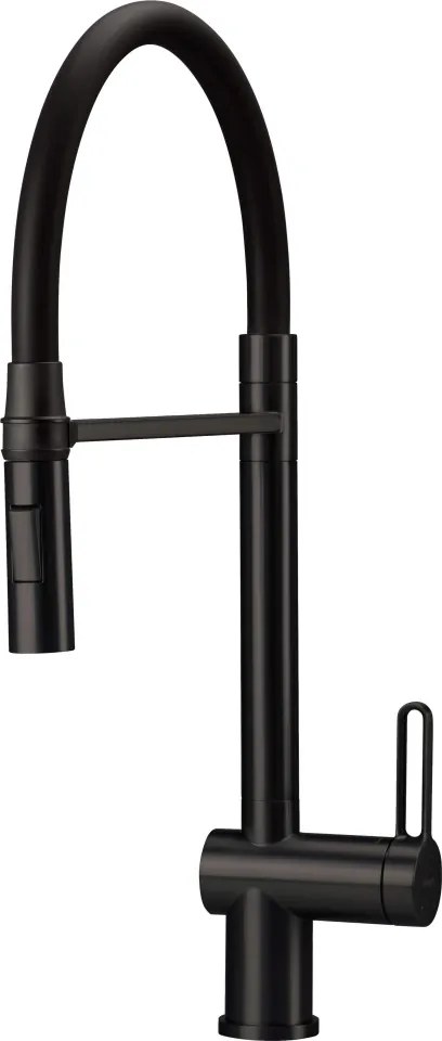 Magnetic Baterie pentru bucătărie, cu pipă elastică - 2 Funcții Finisaj: Negru BRM_N72M