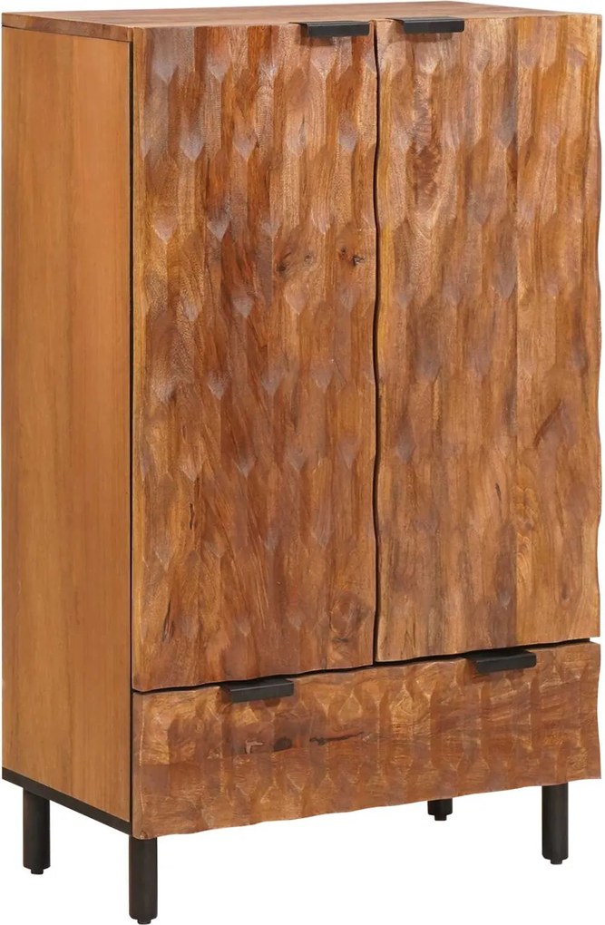 vidaXL Bufet Finisaj Acacia Maro 60 x 33 x 100 cm Lemn de mango solid