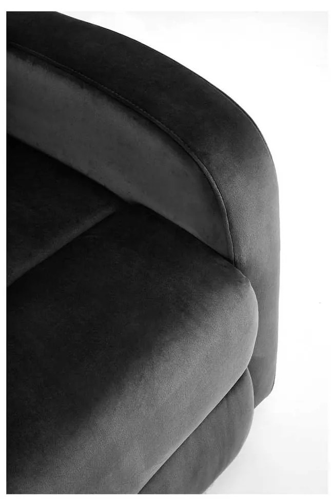 Scaun reclinabil Wonder, negru