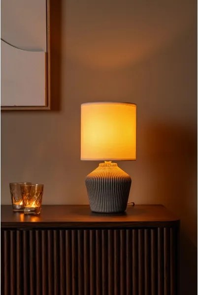 Lucide 47551/81/41 - Lampă de masă FILIZ 1xE14/40W/230V maro