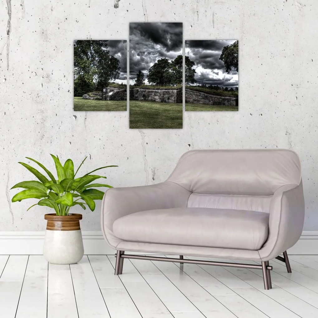 Tablou cu cerul întunecat (90x60 cm)