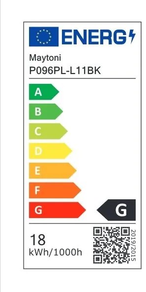 Lustra LED, pendul design modern Supersymmetry negru