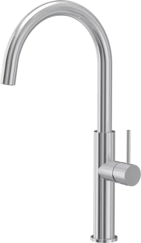 Baterie bucatarie monocomanda Quadron Valerie finisaj inox periat