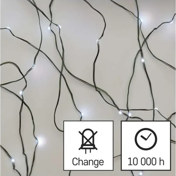 Ghirlandă LED de exterior pentru Crăciun 150xLED/20m IP44 alb rece