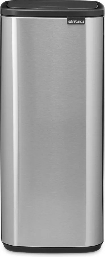 Coș de gunoi argintiu mat cu senzori de atingere din oțel 30 l Bo Touch – Brabantia