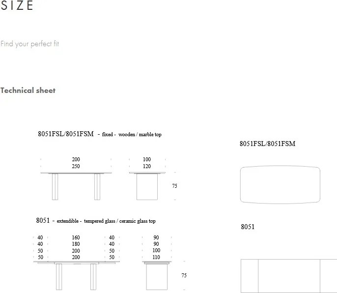 Masa eleganta design LUX Manhattan marmura 200x100cm