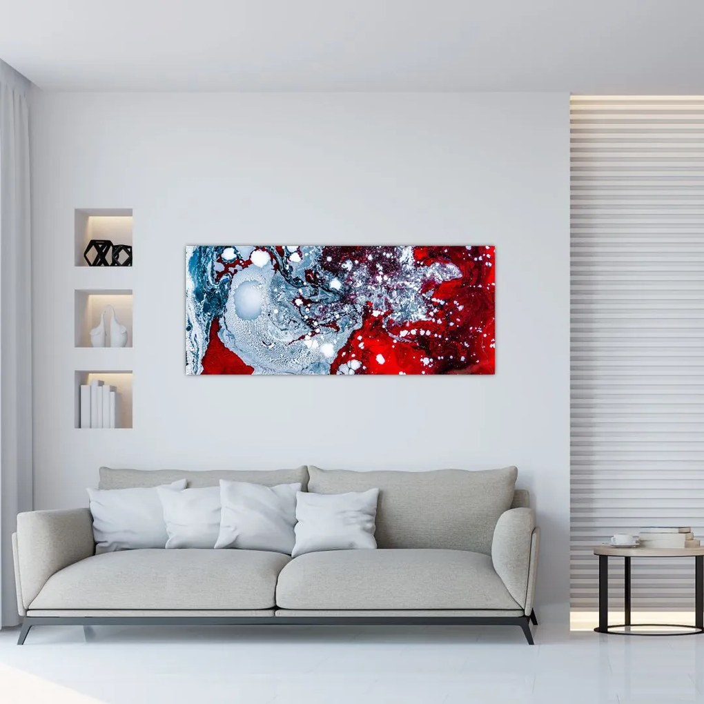 Tablou abstract (120x50 cm)