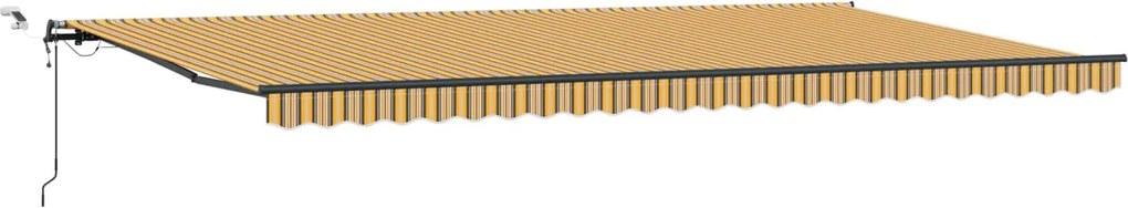 vidaXL Țesătură pentru copertină cu Multicolour 600 × 300 cm Poliester