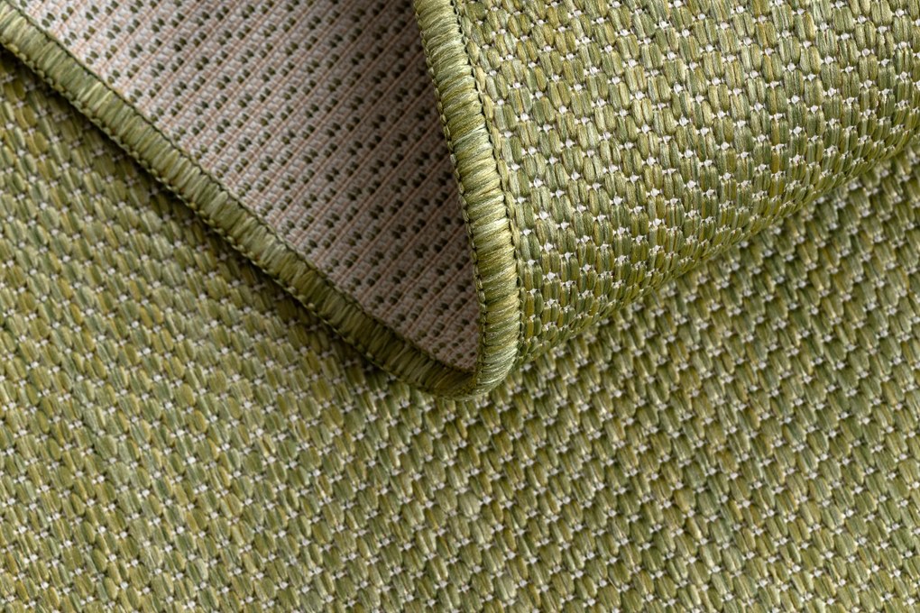 Covor, traversa SISAL SION A5165A Melanj țesute plate verde