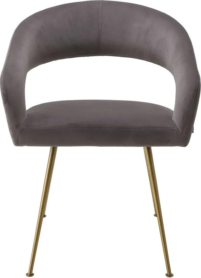 Scaun design elegant LUX Bravo, savona gri 115045 HZ