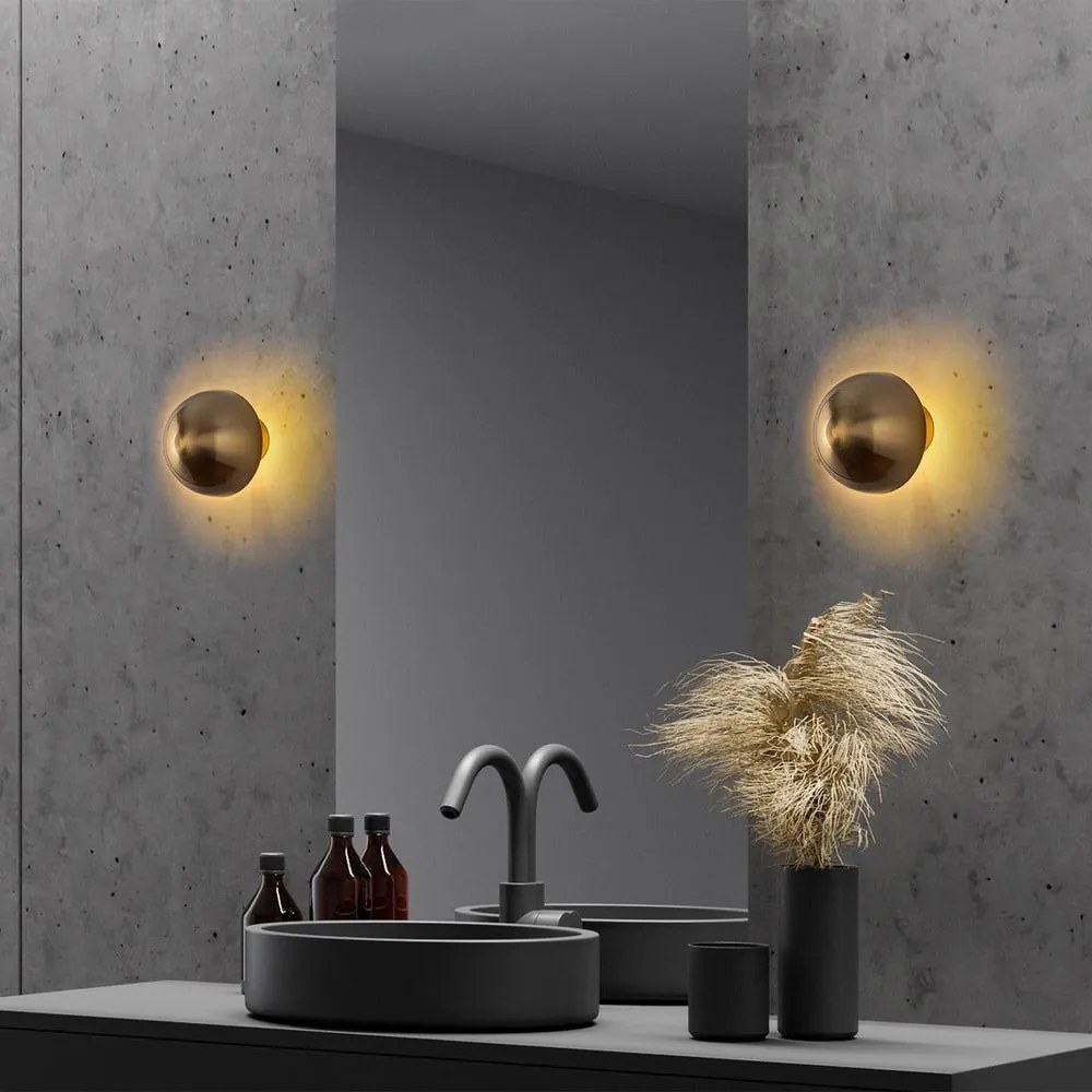 Aplică de perete în culoarea bronz ø 16 cm Fungal – Opviq lights