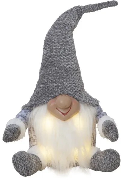 Decorațiune LED de Crăciun JOYLIGHT 4xLED/0,06W/3xAA gri Eglo 411472