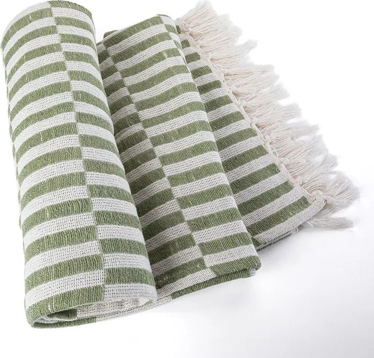 Pled cu franjuri SWEETLOVE 125 x 150 cm