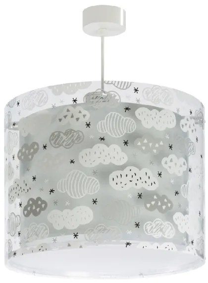 Dalber D-41412E - Lustră copii CLOUDS 1xE27/60W/230V