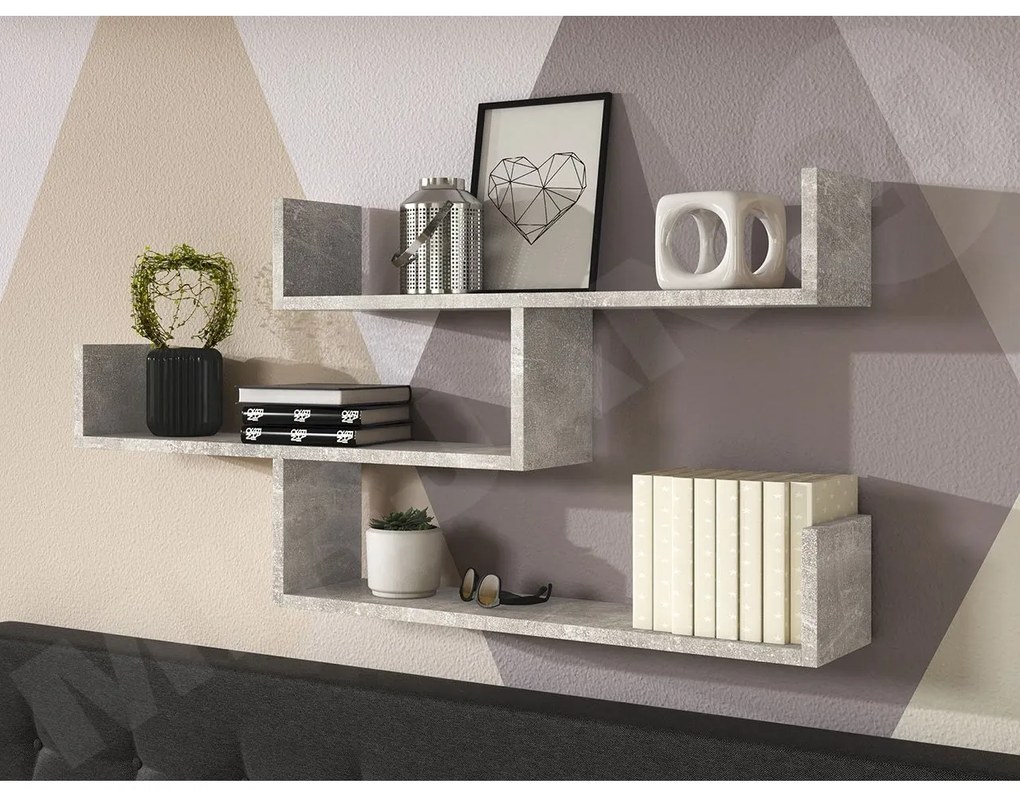 Raft de perete Cyzara 003 (beton smart). 1053874
