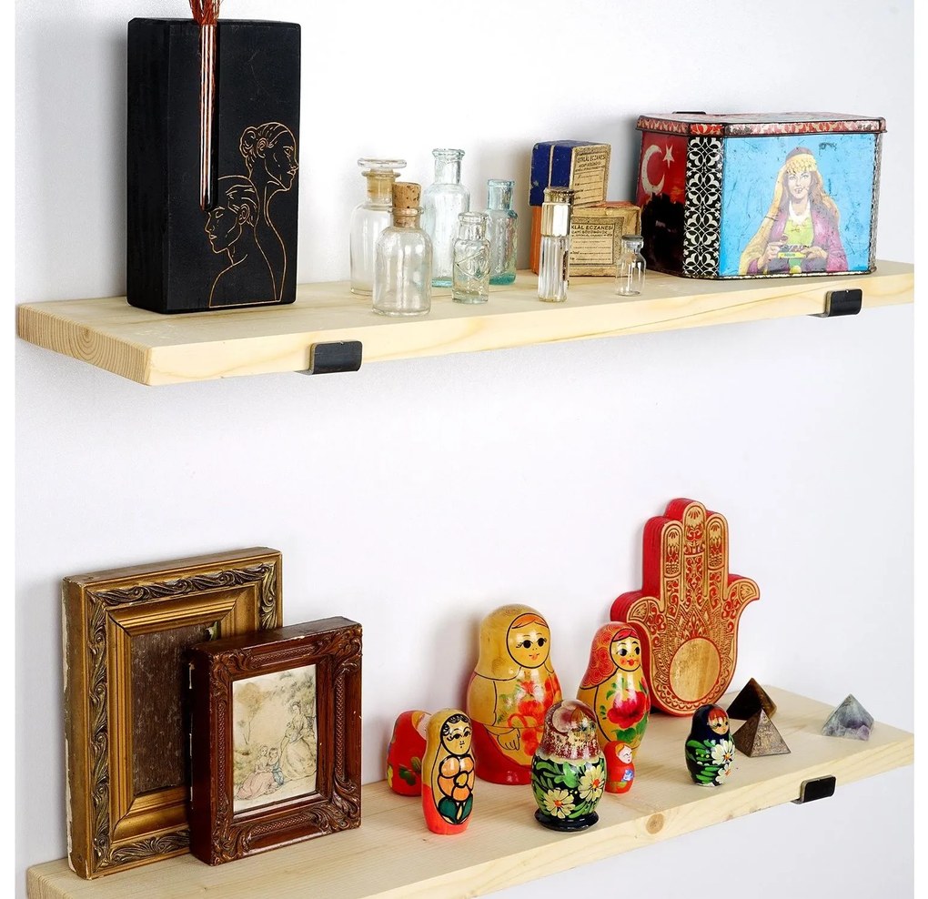 Set 2buc. polițe Dupone 5 (negru + stejar) . 1093684