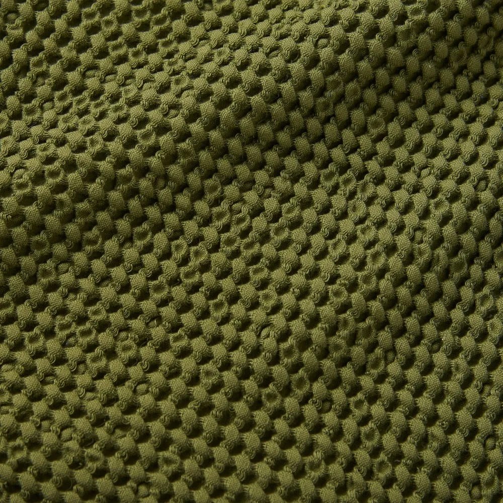 Pătură verde din bumbac 150x200 cm Jaipur Chunky Waffle – Pineapple Elephant