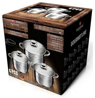 Blaumann Set 6 piese Gourmet Line