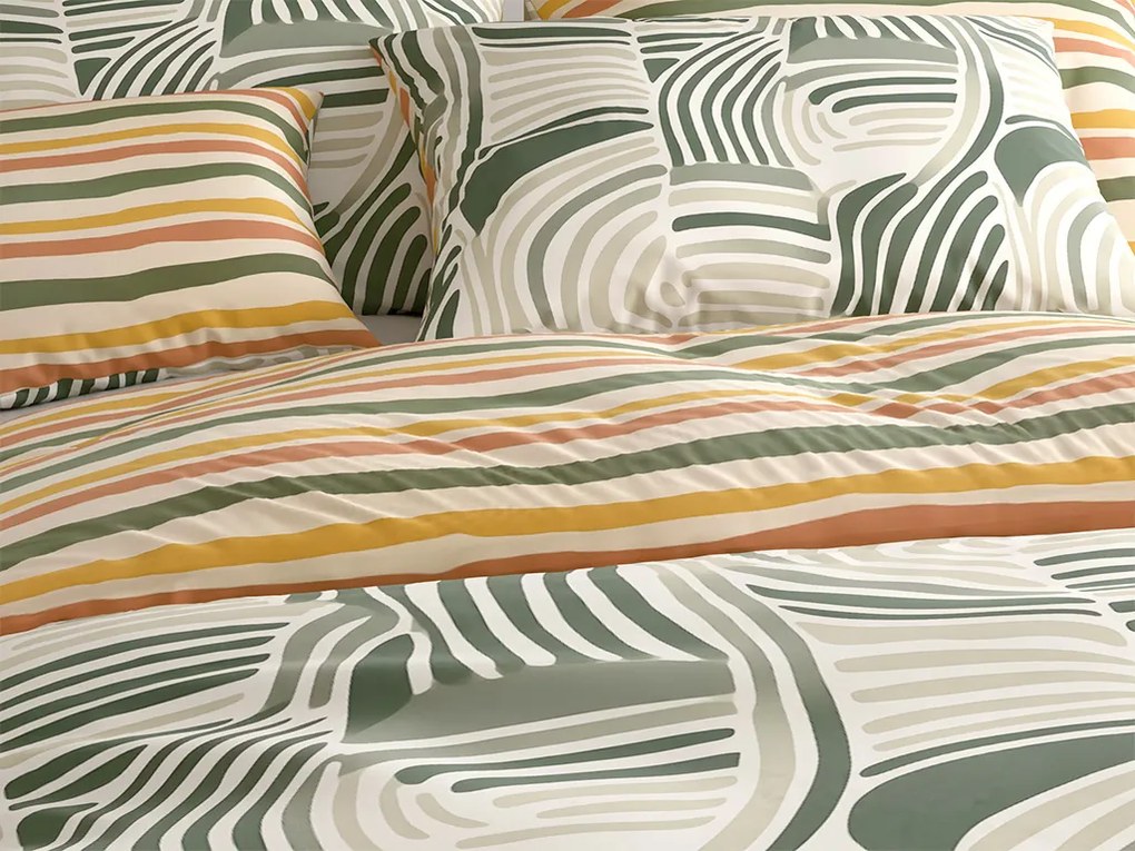 Lenjerie de pat policoton ZENVIA POLY colorata Dimensiune lenjerie de pat: 70 x 90 cm | 140 x 200 cm