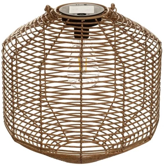 Atmosphera - Lampă solară LED CUBA LED/1,2V 800 mAh IP44 ratan