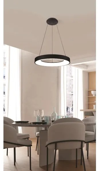 Lustră LED pe cablu SANTANA LED/30W/230V black Azzardo AZ4999