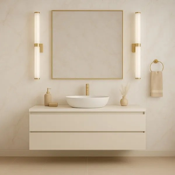 Argon 8926 - Aplica LED pentru oglindă de baie BATUMI LED/24W/230V 3000K IP44 aurie