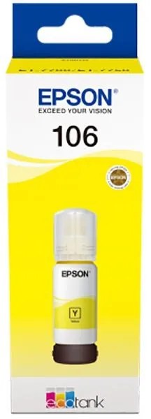 EPSON 106 ECOTANK YELLOW INK BOTTLE