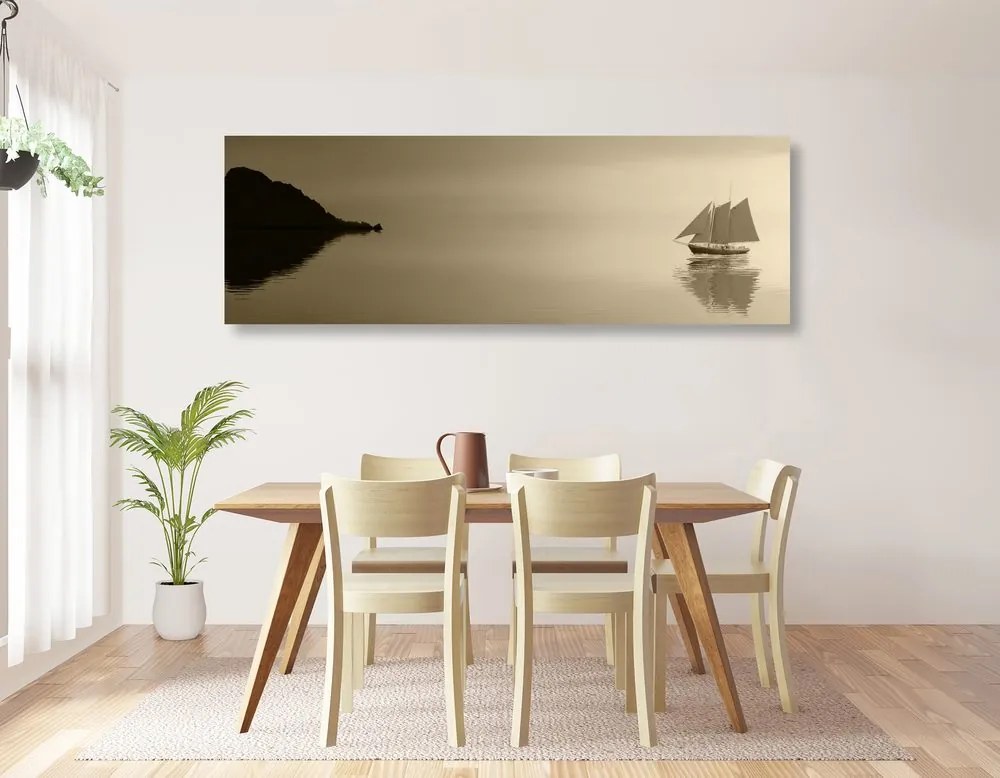 Tablou velier în design sepia