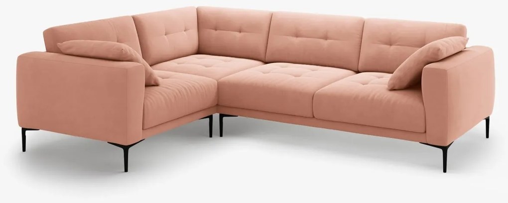 Coltar Bemy 4 locuri catifea Salvador L290 cm