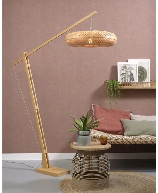 Lampadar eco din bambus Palawan Big natur 60x15cm