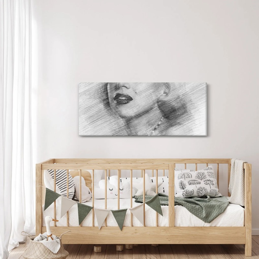 Tablou - Portretul lui Marilyn Monroe (120x50 cm)