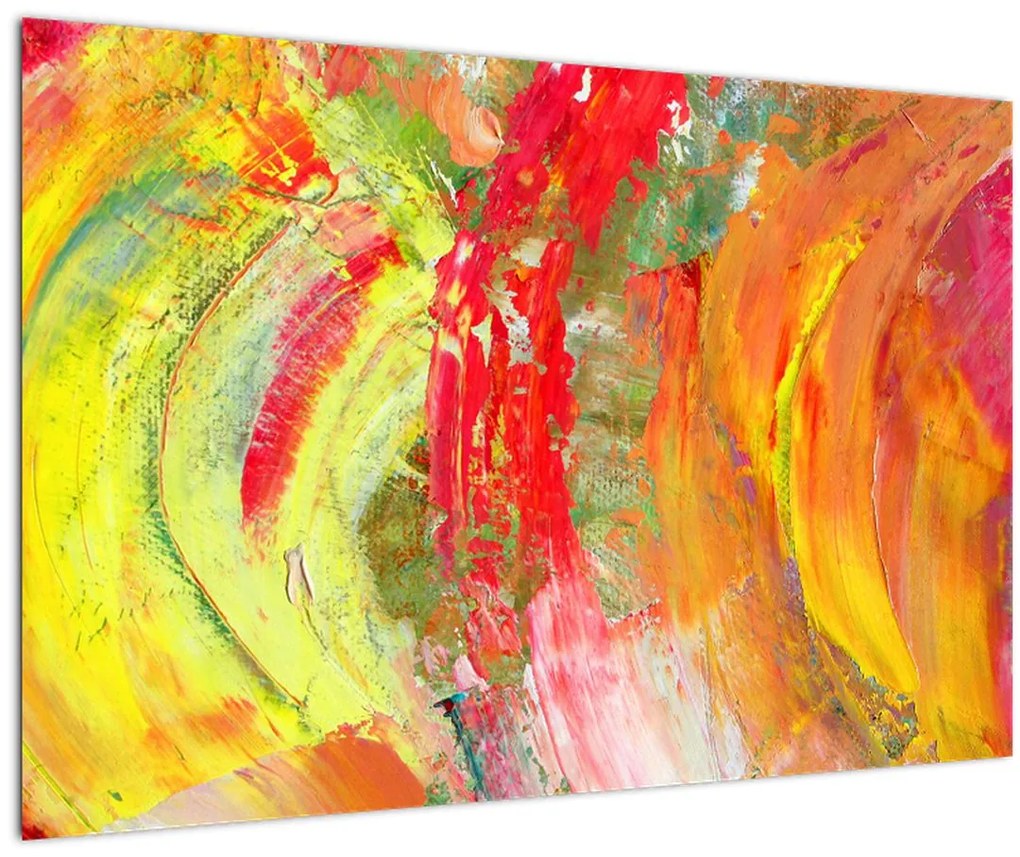 Tablou cu abstracție- pictura (90x60 cm)