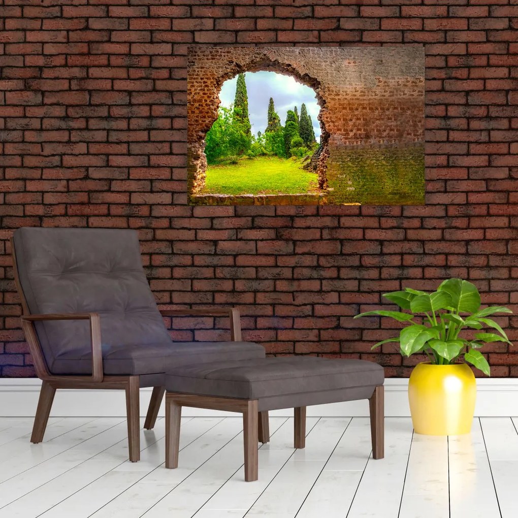 Tablou - Grădina Edenului (90x60 cm)