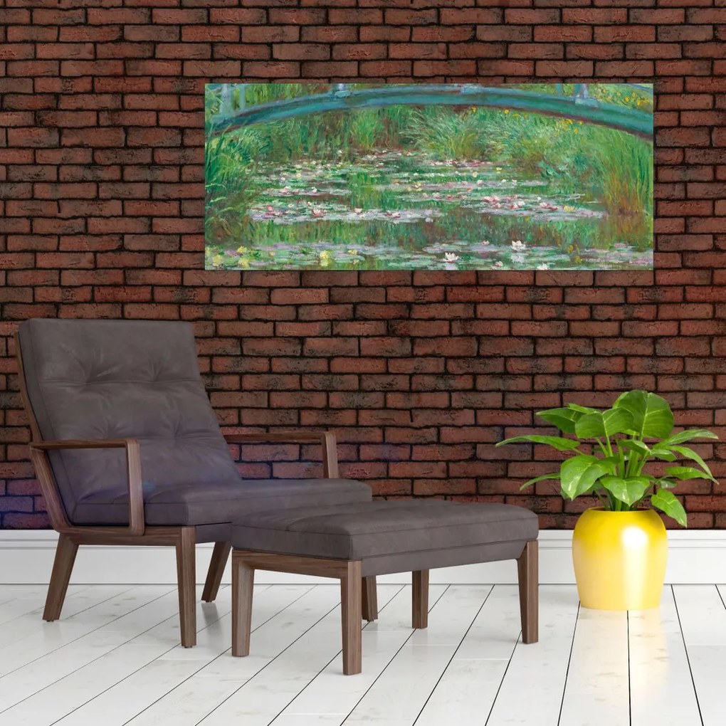 Tablou - Claude Monet, The Japanese Footbridge, reproducere (120x50 cm)